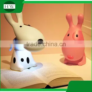 Plastic Cartoon Love Dog Usb Folding Eye Protection Rechargeable Led Study Reading Desk Table Night Light Lamp thumbnail-3