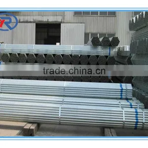 China Supplier Galvanized Welded Round Steel Pipe Water Pipes thumbnail-5