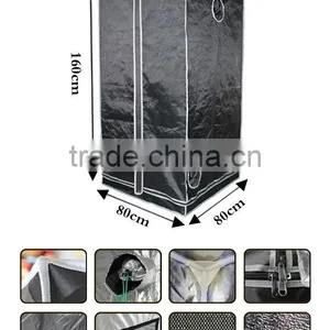 2.6'x2.6'x5.2' (80x80x160) Grow Tent Garden Portable Dark Room thumbnail-1
