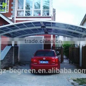 White Brown Weather-Shield Canopy Portable Metal 2-Car Carport Kit thumbnail-4