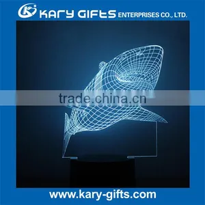 Football,car, Fish Shape Night Light 3D Art Deco Led Table Lamps 3D Home Decoration Kids Gift Light thumbnail-3