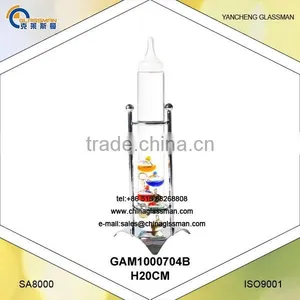 Household Galileo Thermometer With Metal Frame GAM1000704B thumbnail-1
