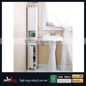 China Supplier Hot Sale Slim Freestanding Bathroom Cabinet Bathroom Wall Cabinet thumbnail-1