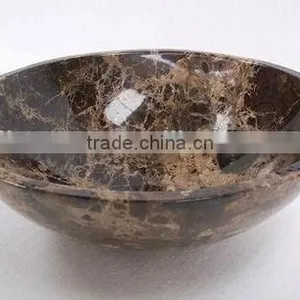 Spain Dark Emperador Marblewash Basin thumbnail-1