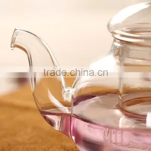 Glass Tea Pot With Glass Infuser Restaurant Tea Pots Personalized Tea Pots thumbnail-5
