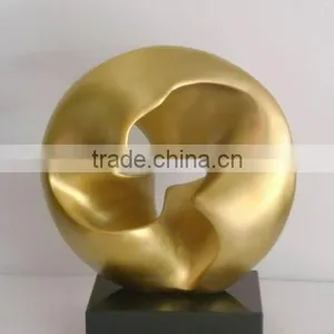 Contemporary Interior Decoration Metal Stainless Steel Abstract Sculpture thumbnail-1