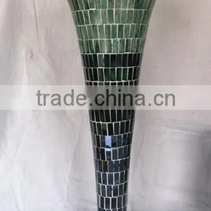 Home Mosaic Gorgeous Designs Decorative Glass Vases thumbnail-4