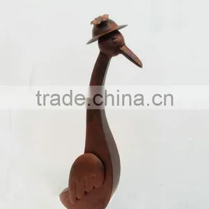 Animal Ornaments Metal Duck thumbnail-4
