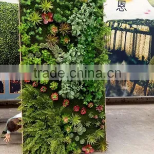 Artificial Green Plants Wall for Sale thumbnail-1