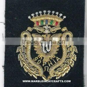 Zari Hand Embroidery Decorative Patches thumbnail-1