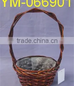Decorative Small Wicker Gift Basket thumbnail-1