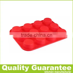 Silicone Muffin Pan Cake Baking Mold Household Baking Pan Reusable Baking Tray thumbnail-2