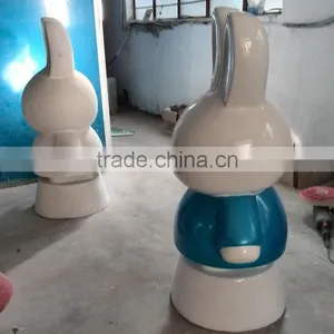 Outdoor or Indoor FRP Rabbit Figurine thumbnail-2