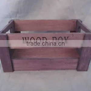 Eco-friendly Colorful Cheap Wooden Fruit Crate for Sale thumbnail-5