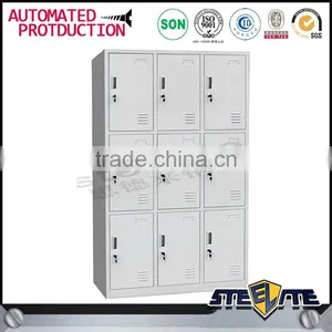 Diferent Color 9 Door Clean School Tall Lockers thumbnail-3