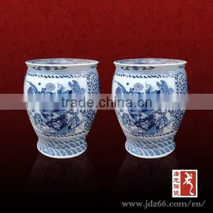China Supplier Blue and White Porcelain Special Shape Table and Chair thumbnail-1