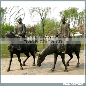 Outdoor Large Bronze Bull Sculpture thumbnail-5