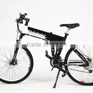 MTB Folding Full Suspension Electric Mountain Bike thumbnail-1