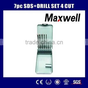 7pc SDS+DRILL SET 4CUT thumbnail-1
