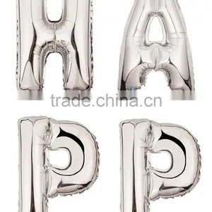 16 Inch Foil Letter Number Foil Balloons Birthday /Wedding Party Decorative Foil Balloons thumbnail-5