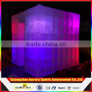 LED Inflatable Photo Booth Photo Booth Tent Portable Photo Booth Enclosure for Sale thumbnail-1