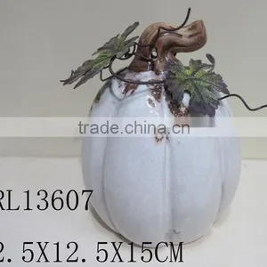 Halloween Ceramic Pumkin With LED Light thumbnail-5