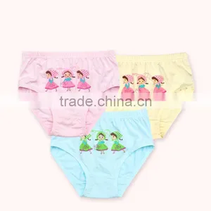 Lovely Frozen Young Girls Cotton and Spandex Underwear Kid Girl Model Underwear thumbnail-1