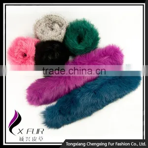CX-A-28E Girl Decor Cute And Lovely Rabbit Fur Cuff Bracelet thumbnail-5