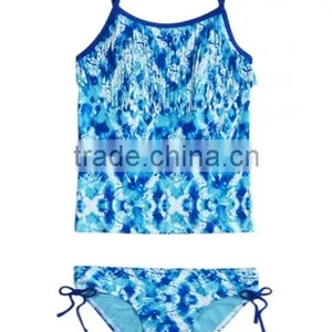 Children Stylish Folk Girl Swimwear thumbnail-4