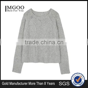 Grey Ladies Sweater Designs Pictures Sweater Women Fashionable Knitwear 2016 thumbnail-1