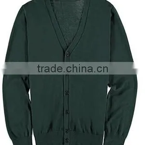 Button Down All Button Placket Mens Sweater Cardigan thumbnail-3