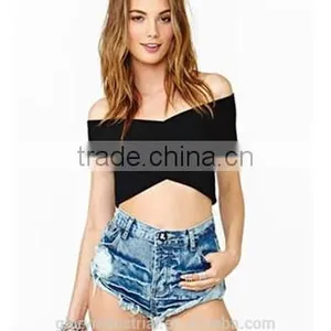Black Sexy off the Shoulder Backless Women's Clothing thumbnail-1