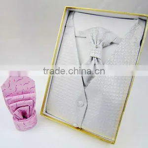 Custom Made 100% Polyester Waistcoat for Men Design thumbnail-4