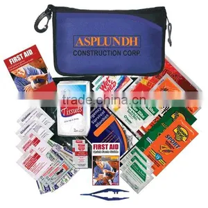Cold Weather Kit - Has Sunscreen, Tissue, Thermal Blanket, Hand & Toe Warmers, Tweezers, Lip Ointment and Comes With Your Logo thumbnail-1
