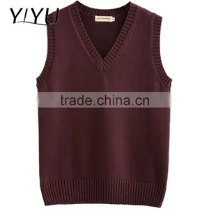 Casual Loose Flower Embroidery Knit School Uniform Cardigans for Students thumbnail-6