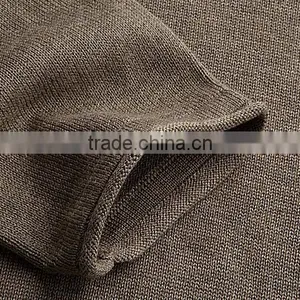 Mans Crew Neck Split Joint Pattern Tight Pullover Sweater for Wholesale thumbnail-5
