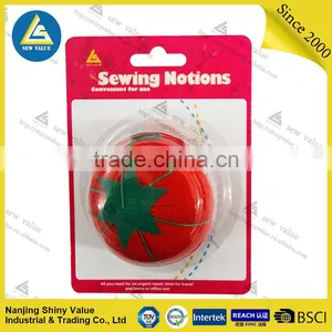 ShinyValue Sewing Notions Craft Pink Pin Cushion Fabric Pin Cushion Tomato Shape Cushion thumbnail-2