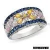 Sell 14k Gold Sapphire and Diamond Ring thumbnail-1