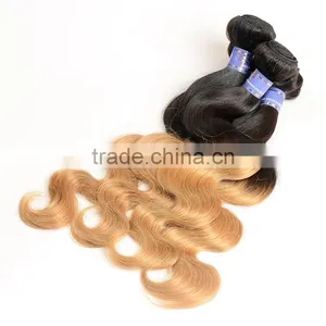 Factory Direct Wholesale Paypal Accept Fast Shipping 1b/27 Two Tone Hair Weave thumbnail-5