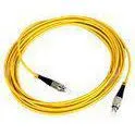 FC Fiber Patch Cord With Yellow Cable , SM , MM Fiber Optic thumbnail-1