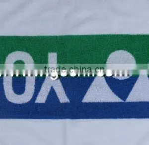 100% Cotton Yarn Dyed Jacquard Sports Towels thumbnail-2