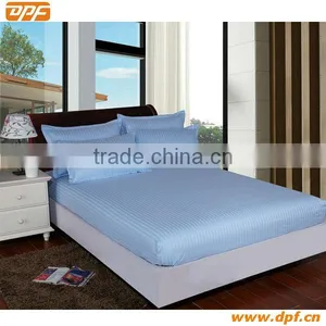 1CM White Stripe Design Hotel Bedding Set 4 Pcs thumbnail-1