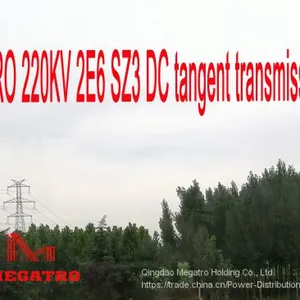 MEGATRO 220KV 2E6 SZ3 DC Tangent Transmission Tower thumbnail-2