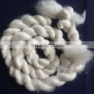 Dehaired and Combed Natural White Cashmere Tops 16.5mic/44mm thumbnail-3