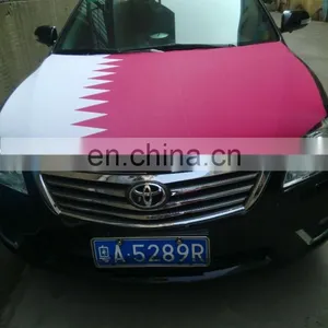 Silk Screen Printing National Qatar Body Flag Cape thumbnail-5