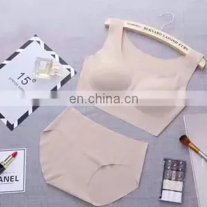 Women Seamless Vest Tops Padded Underwear Fitness Tank Tops thumbnail-1