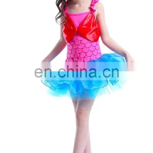 2016 Mermaid Girl Party Dress , The New Children Dress Roses The New Dance Skirt Ballet Skirt 28807 thumbnail-4