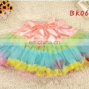 CG-TT0304 Color Kid Skirt Organza Tutu thumbnail-1