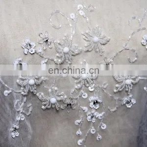 New Design Beading Veils High Quality Wedding Bridal Veil Women Veil thumbnail-4