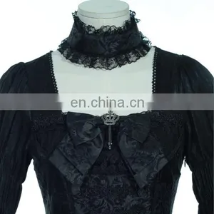 Gothic Princess Short Prom Dress With Laced Choker thumbnail-2